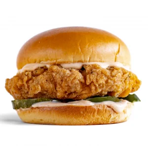 Vegan Popeye's Chick'n Sandwich