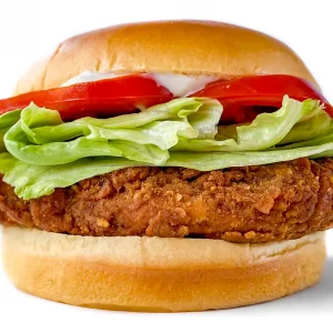 Vegan Wendy's Spicy Chicken