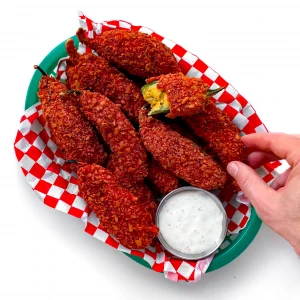 Takis Fried Jalapeño Poppers