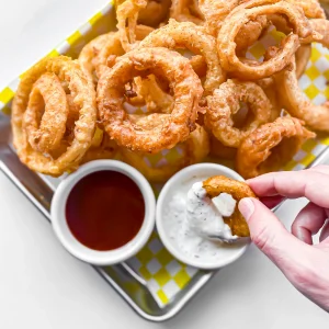 Beer Battered Fried Onion Rings