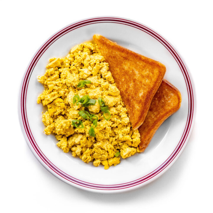 Tofu Scramble Thee Burger Dude