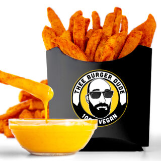 Vegan Nacho Fries - Thee Burger Dude