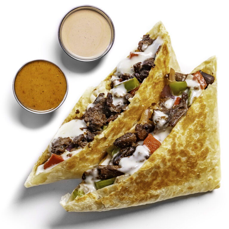 Tofu Cheesesteak Thee Burger Dude