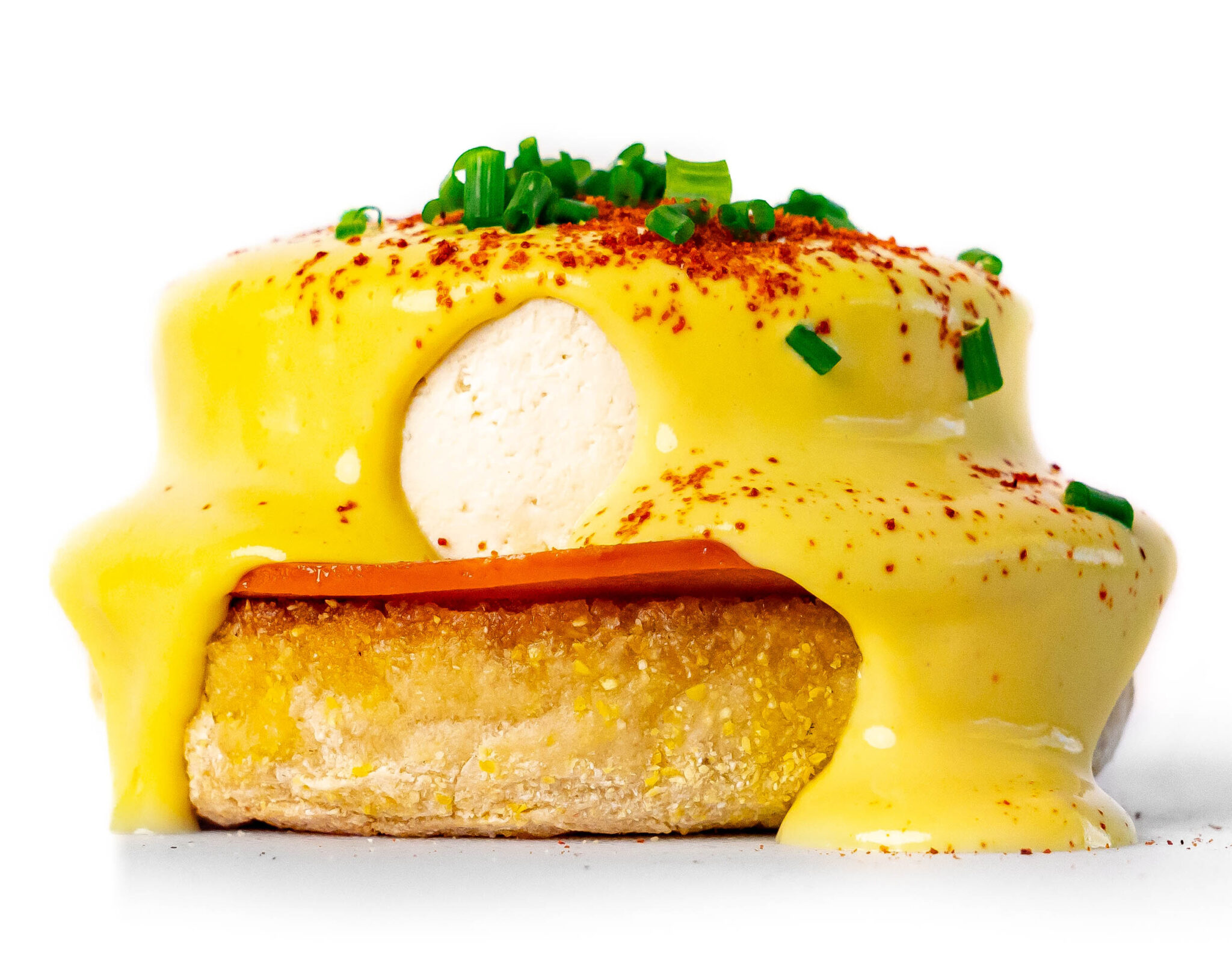 Vegan Eggs Benedict Thee Burger Dude