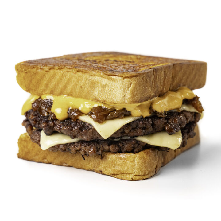 Vegan Patty Melt Thee Burger Dude