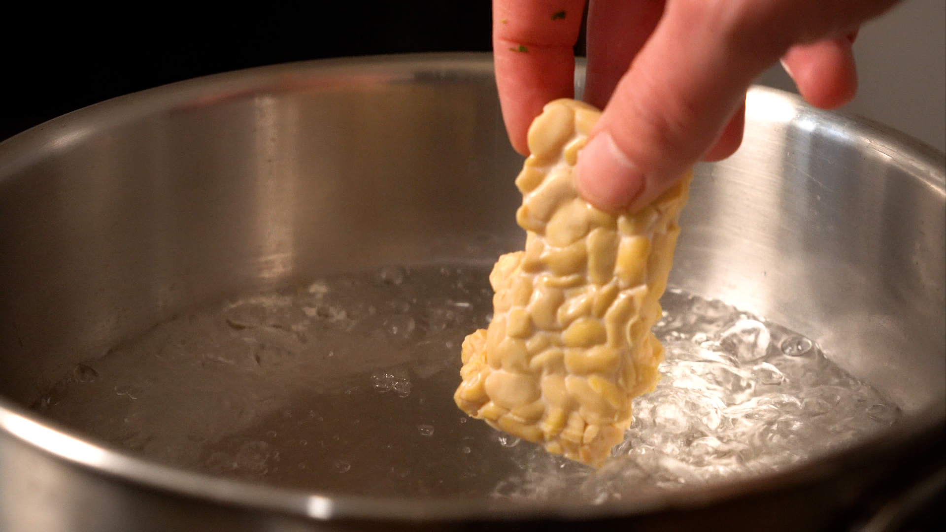Tempeh Ground Beef Thee Burger Dude
