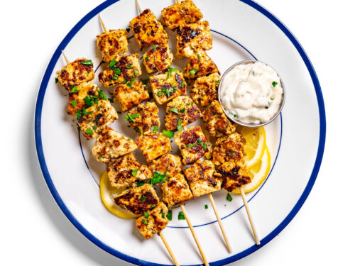 Vegan Souvlaki - Thee Burger Dude