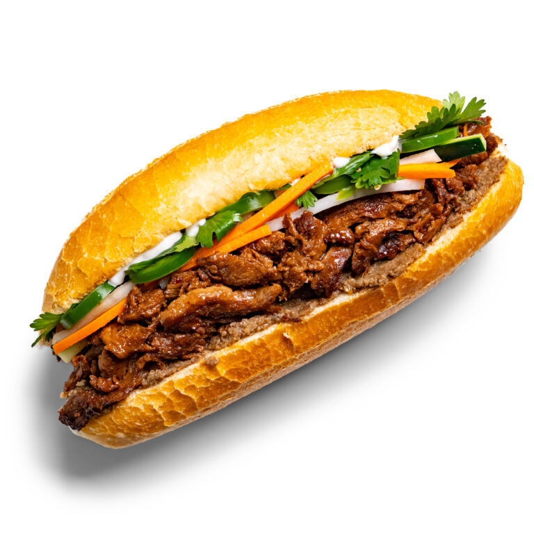 Vegan Bánh Mì (Soy Curls)