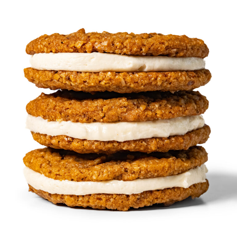 Vegan Oatmeal Cream Pies