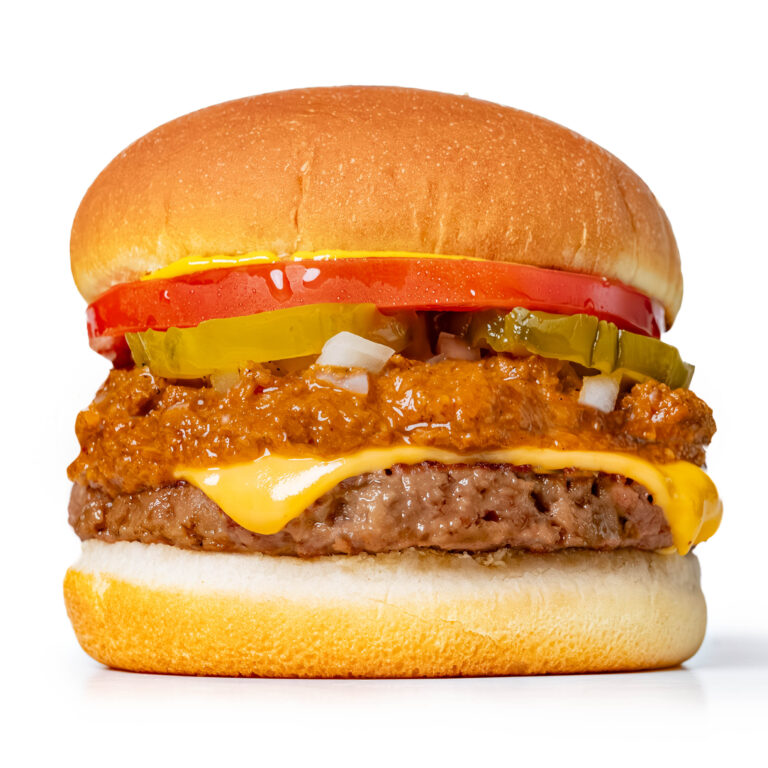Vegan Tommy’s Chili Burger