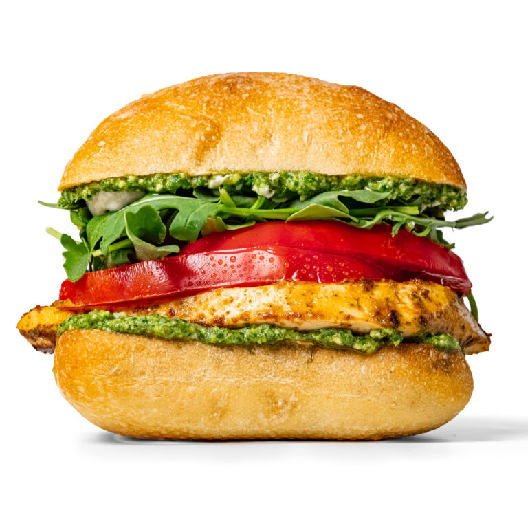 Pesto Tofu Sandwich